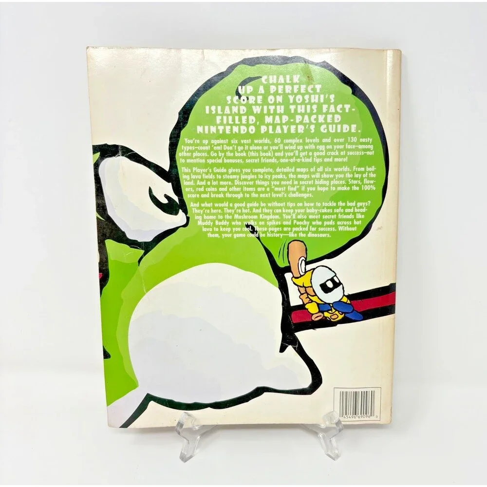 Nintendo Super Mario World 2 Yoshis Island Official Players Guide SNES Strategy
